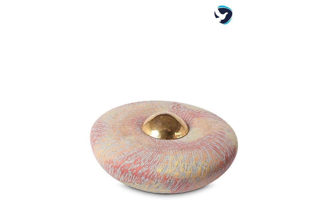 Regenboog Urn 'Disk' Groot