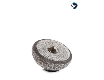 Kleine Grijze Urn 'Disk'