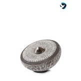 Kleine Grijze Urn 'Disk'