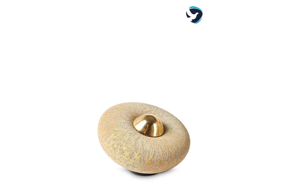 Gele Urn 'Disk'