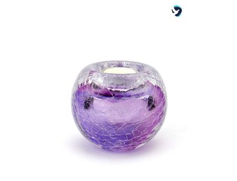 Urn met kaarsje Lila Krakele