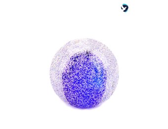 Donkerblauwe Urn Transparant