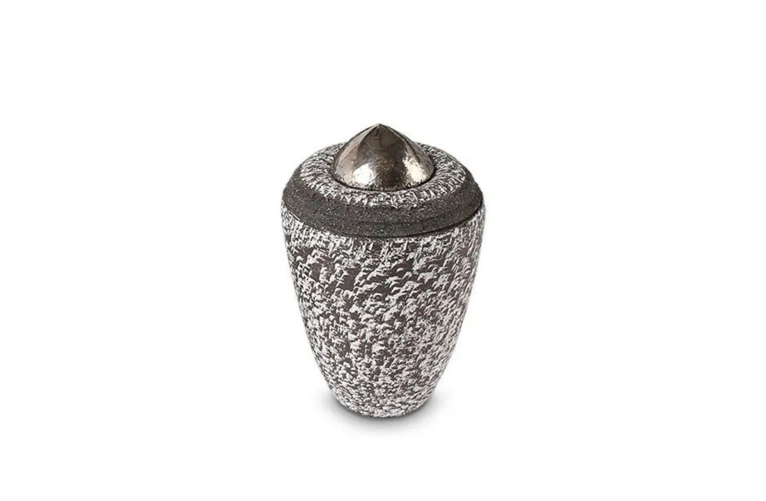 Grijze kegel mini urn
