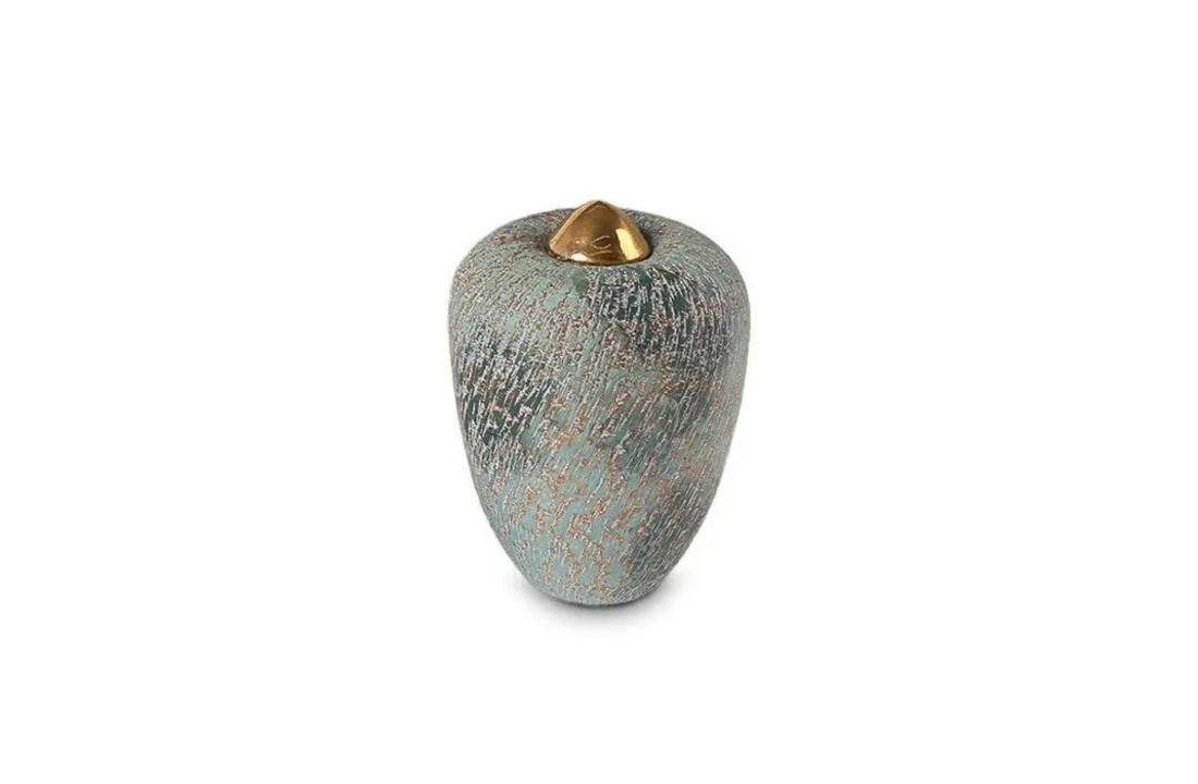 Blauwe Kegel Mini Urn