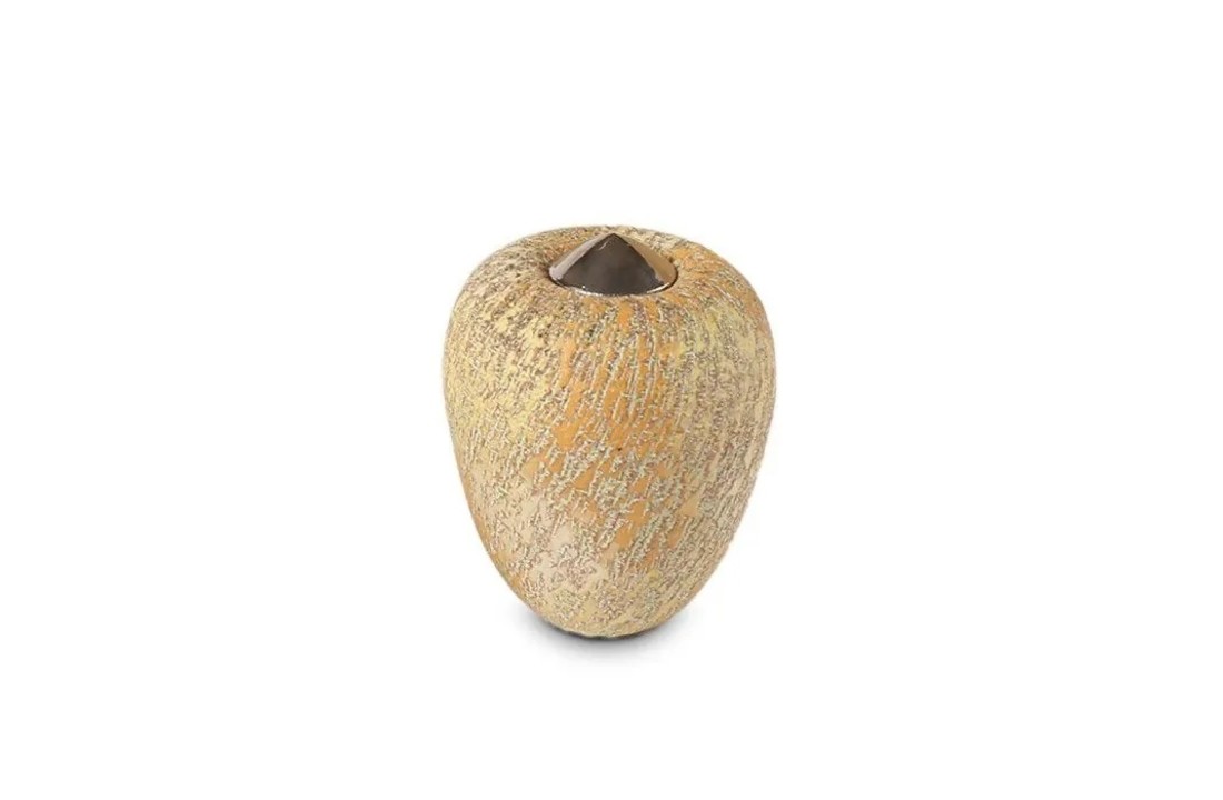 Mini Urn Kegel Geel