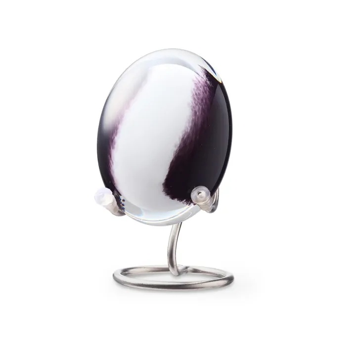 Zwart Witte Urn Ovaal