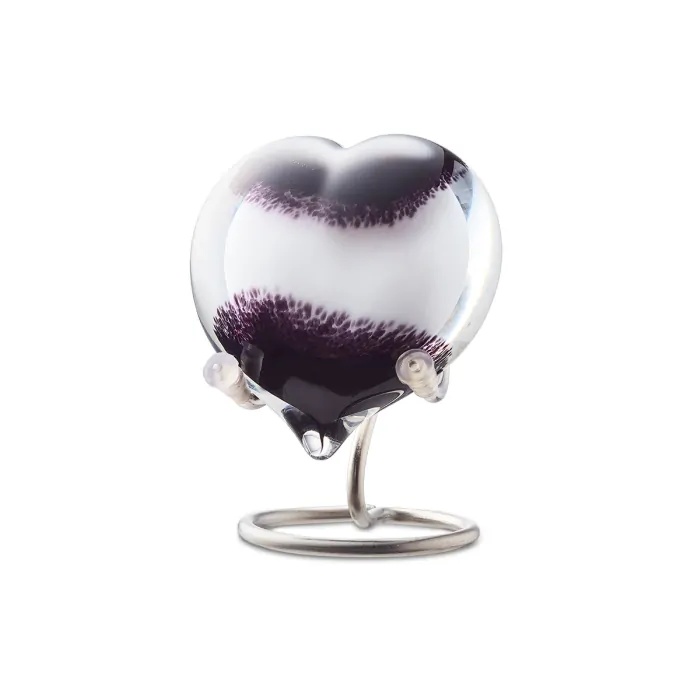 Harten Urn Zwart Wit