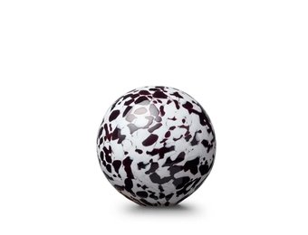 Zwarte Witte Bol 12 cm