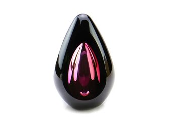 Diamanten Urn Zwart Rood