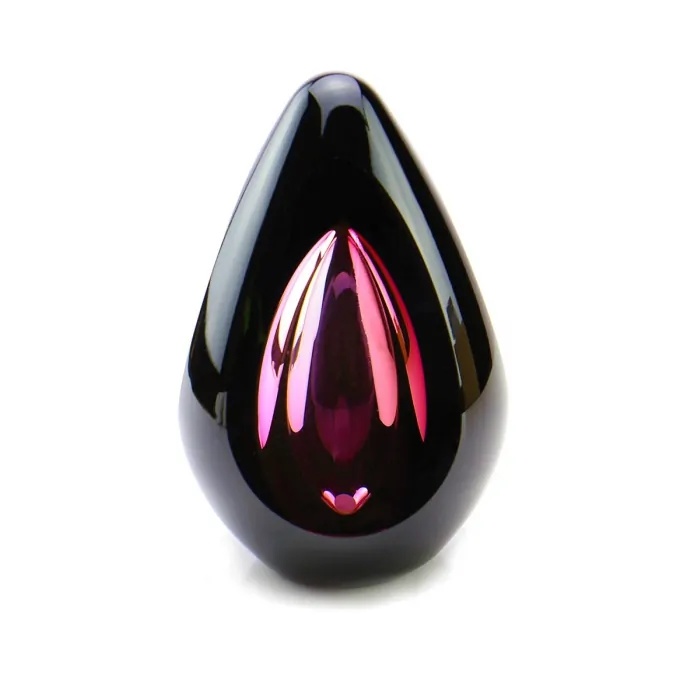 Diamanten Urn Zwart Rood