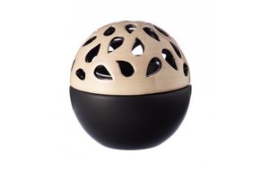 Mini urn eivorm met kaarslicht