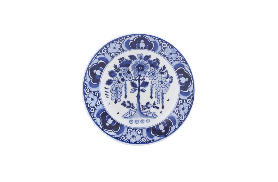 Delfts Blauw Bord Boom
