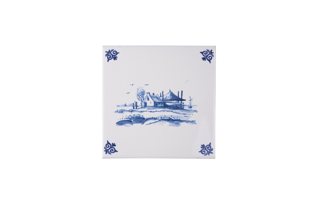 Delfts Blauw Tegel Boerderij