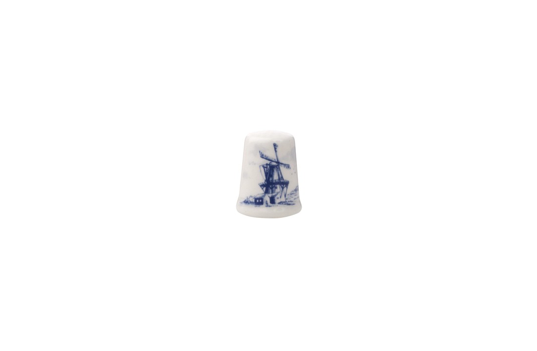 Delfts Blauw Vingerhoed Molens