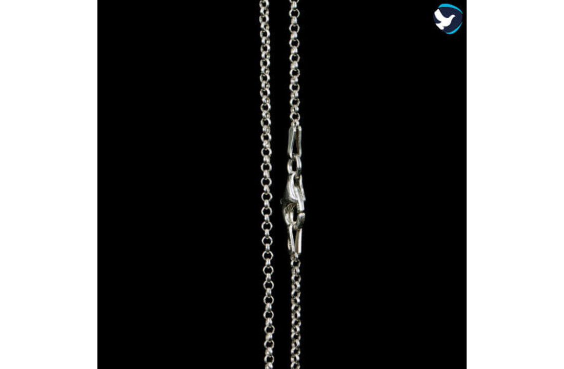 Zilveren Jasseron ketting