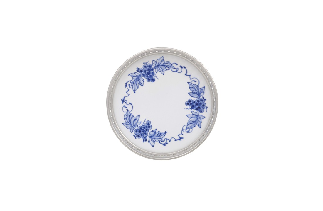 Delfts Blauw Onderzetter Druiven