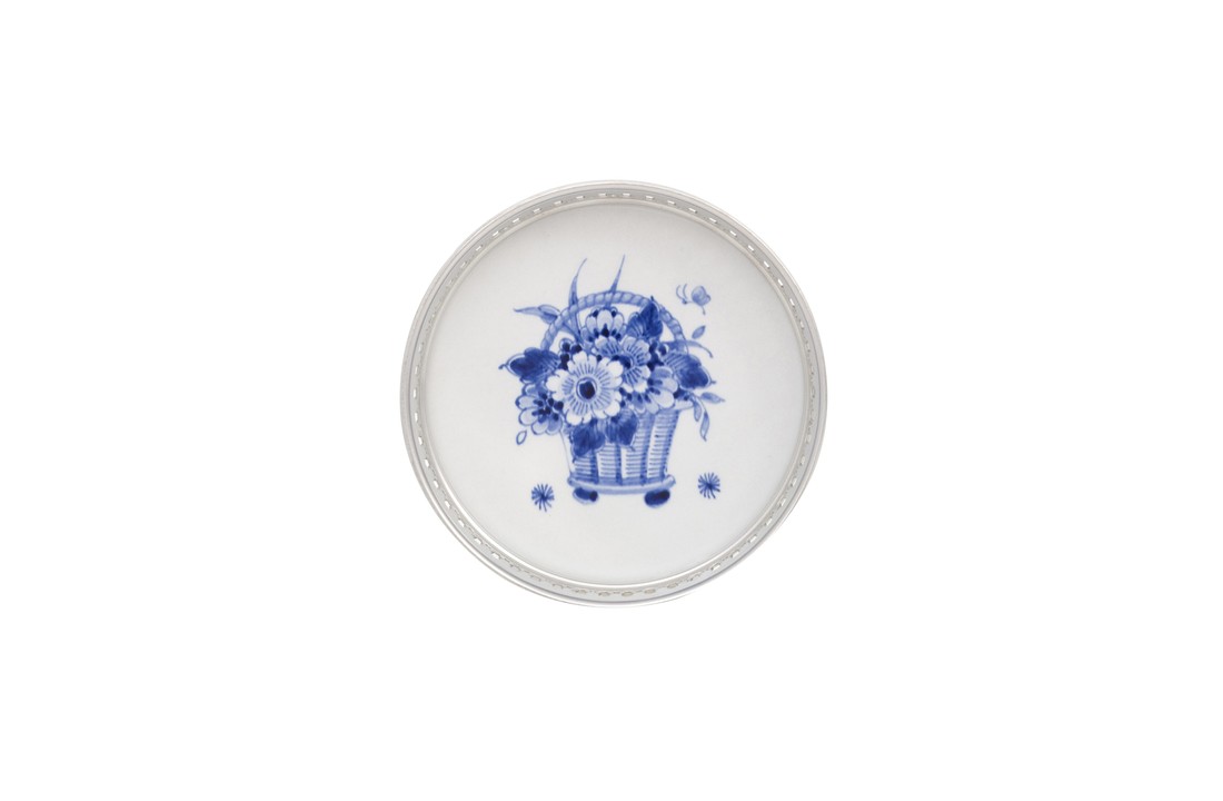 Delfts Blauw Onderzetter Bloemenmand
