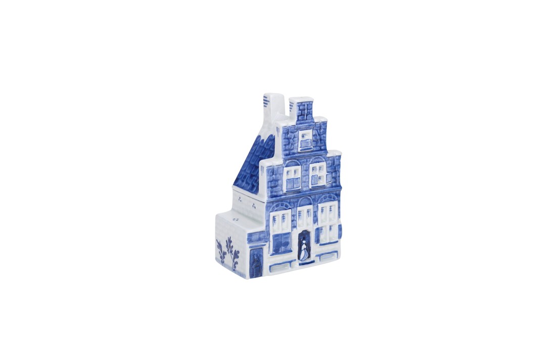 Delfts Blauw Huisje Vermeer straatje