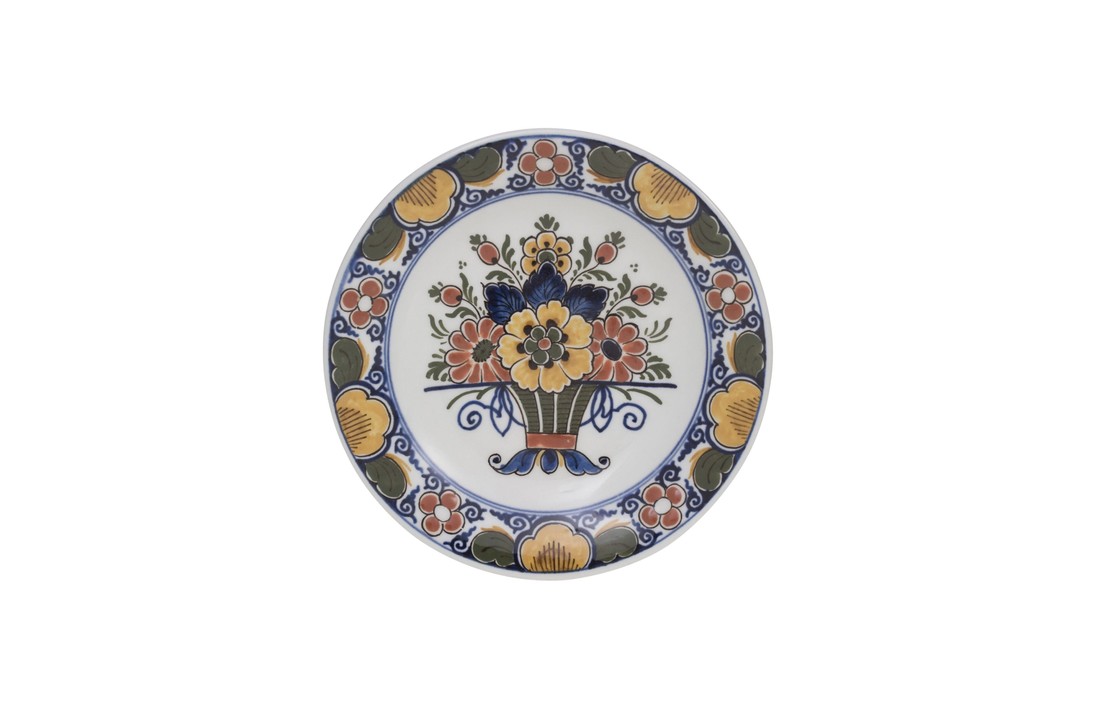 Delfts Blauw kleine schaal bloemenmand