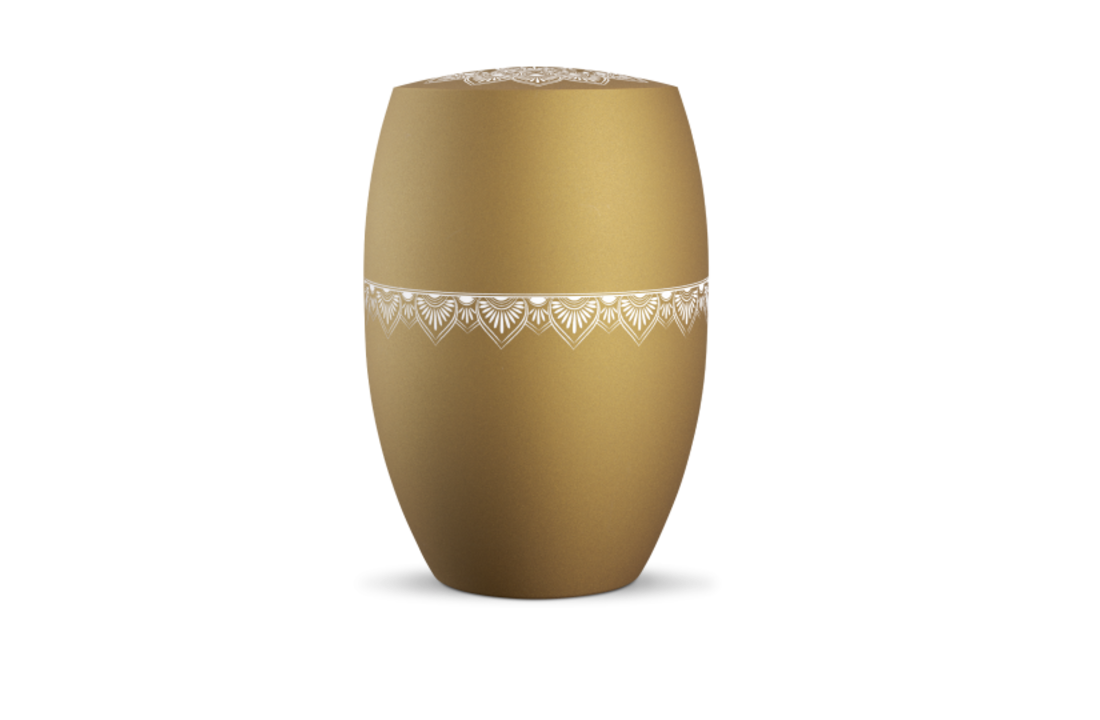 Biologische Urn Mandala