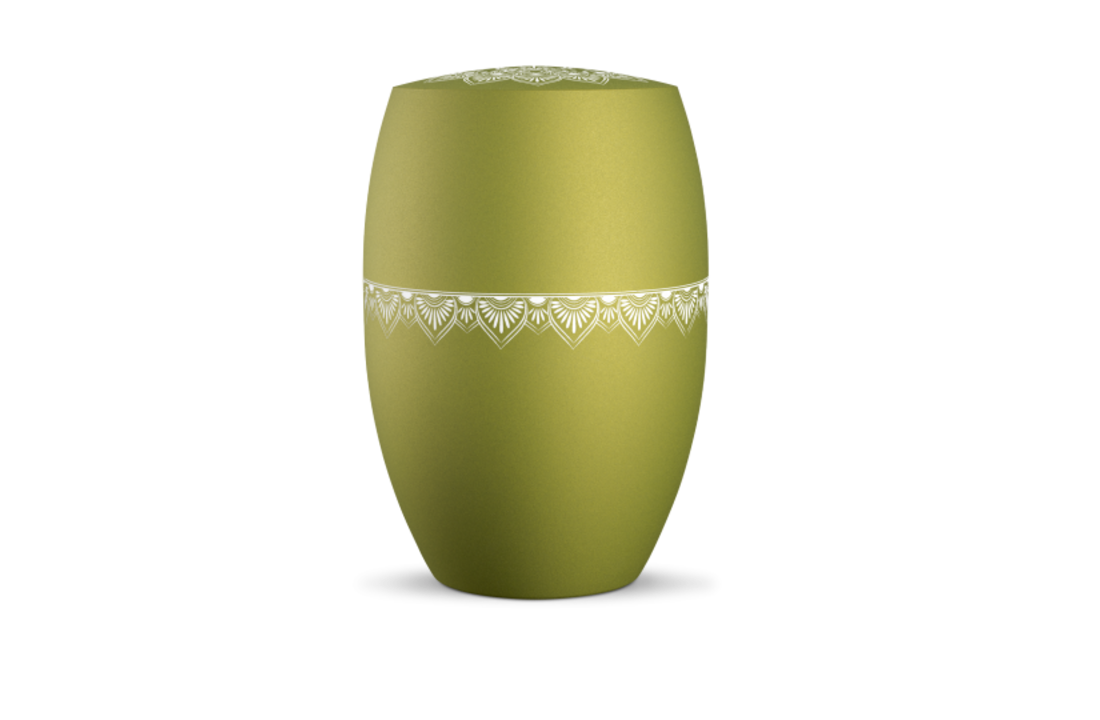 Biologische Urn Mandala