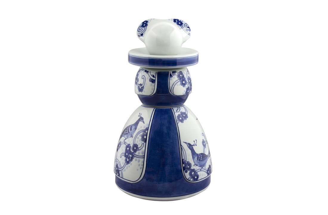 Delfts Blauw Proud Mary Flower Peacock