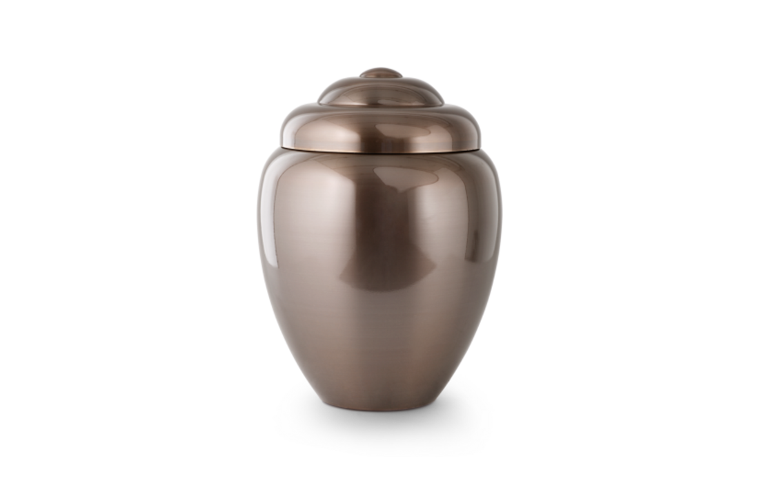 Bronzen Urn gegalvaniseerd