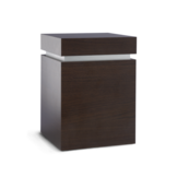 Urn Ravenne houtlaminaat Donker