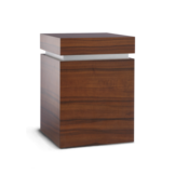 Urn Ravenne houtlaminaat Donker