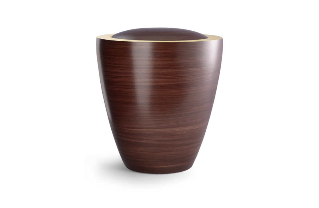 Urn Rustica Ceramica Kastanjebruin