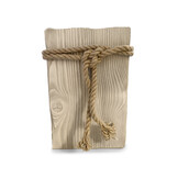 Vintage urn hout - 6 liter