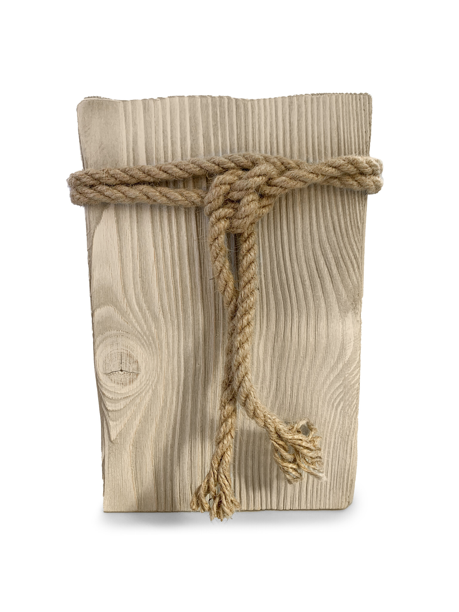 Vintage urn hout - 6 liter