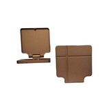 Eigentijdse kandelaar voor grafstenen, grafmonumenten en columbaria - Brons