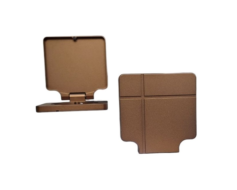 Eigentijdse kandelaar voor grafstenen, grafmonumenten en columbaria - Brons