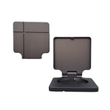 Eigentijdse kandelaar voor grafstenen, grafmonumenten en columbaria - Taupe