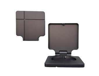 Eigentijdse kandelaar - Taupe