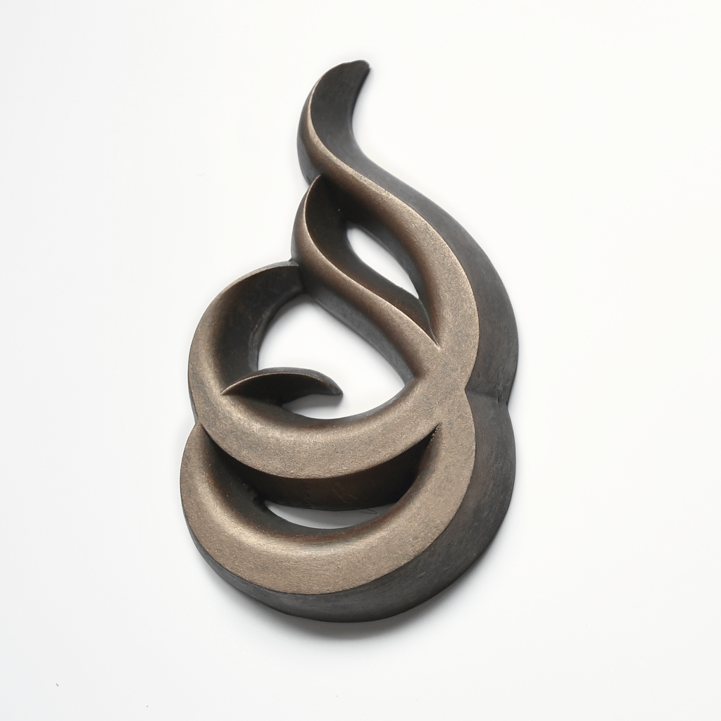 Urn / Asbeeld Druppels - Brons