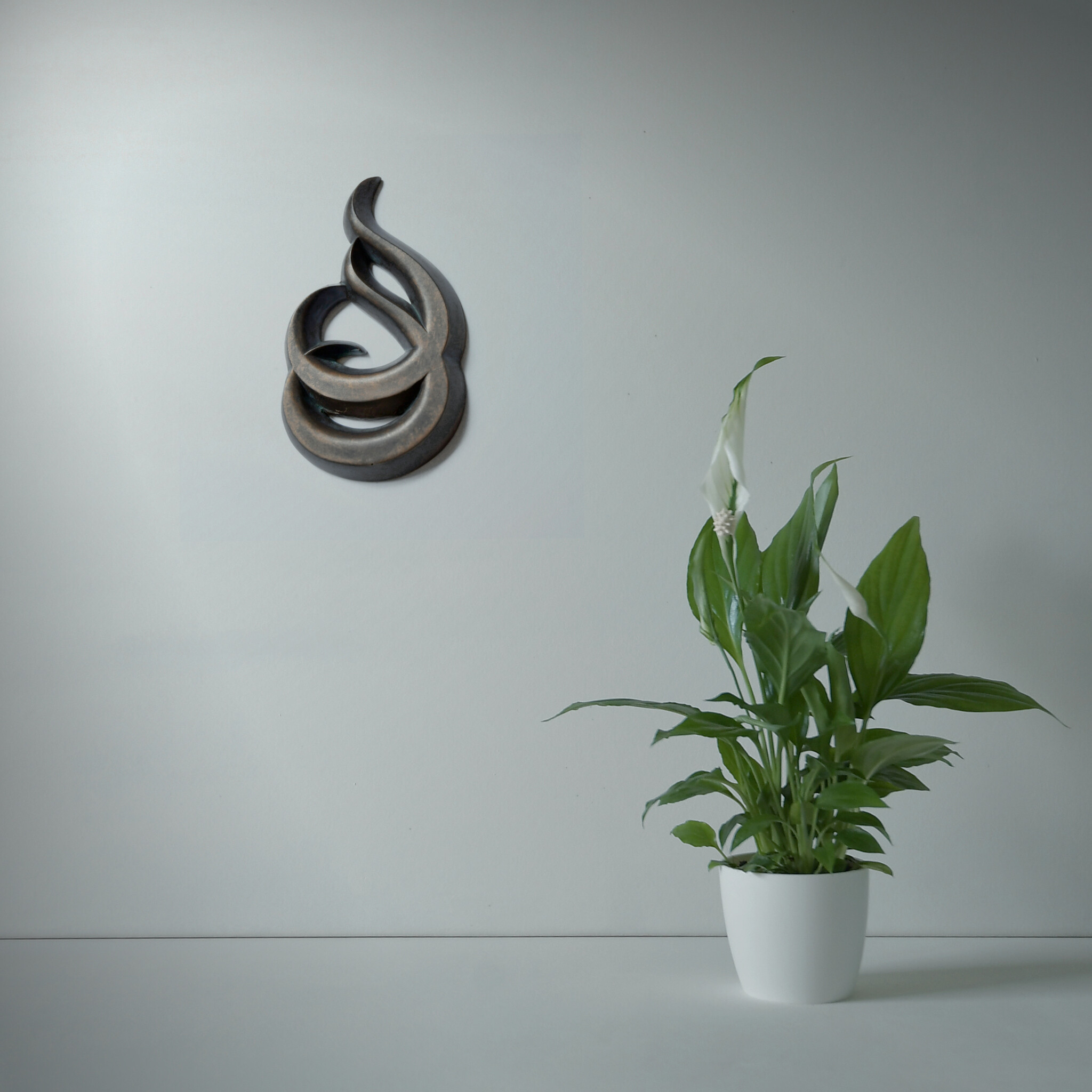 Urn / Asbeeld Druppels - Patina