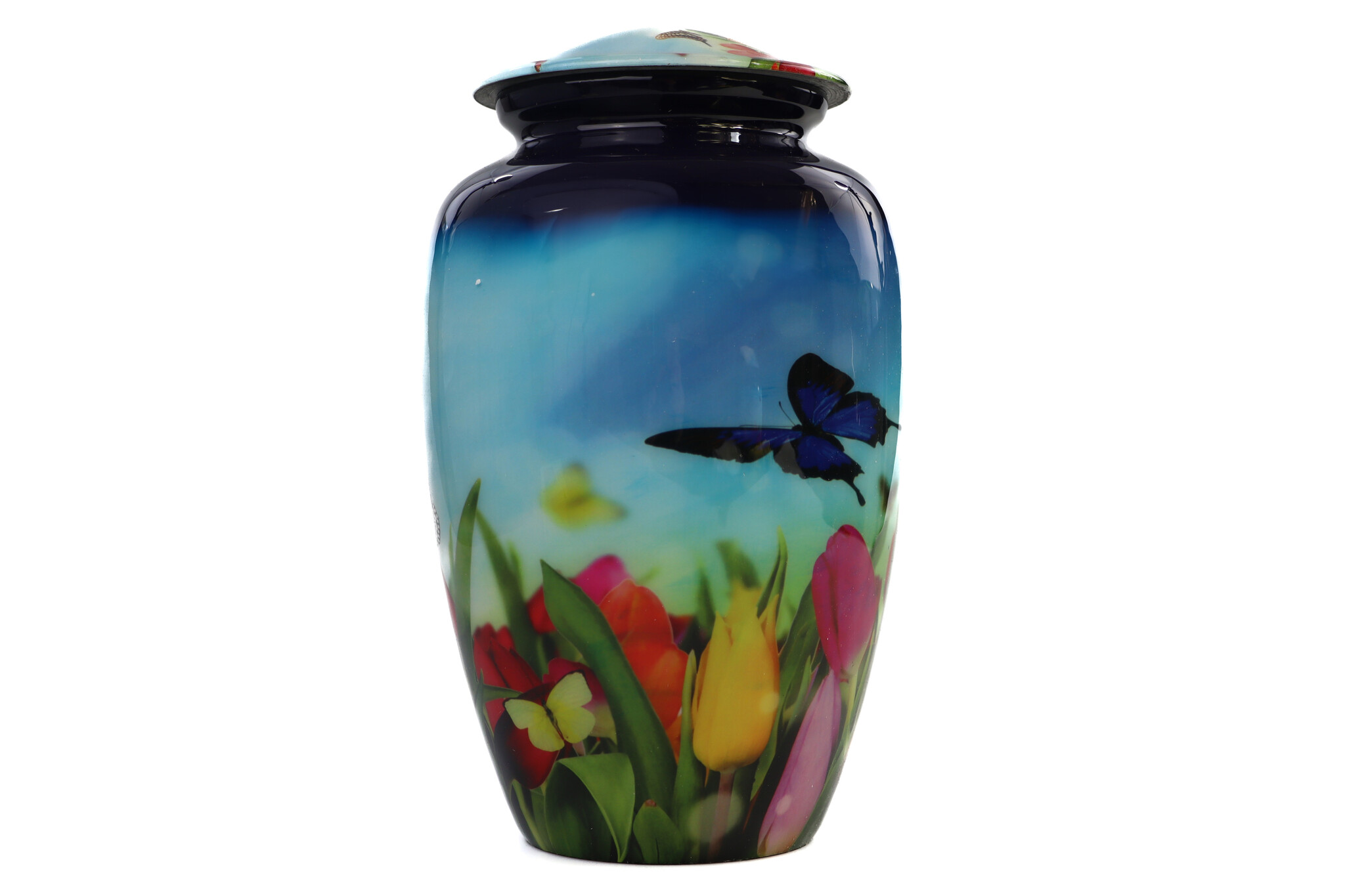 Vlinder sky urn - groot