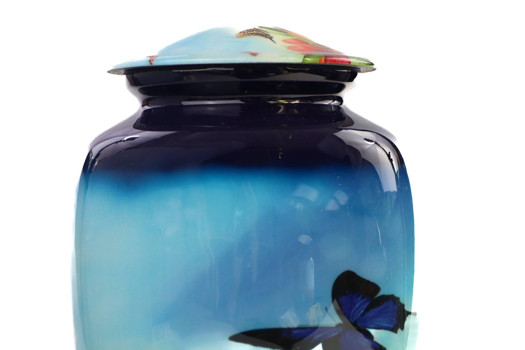 Vlinder sky urn - medium