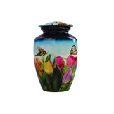 Vlinder sky urn - medium