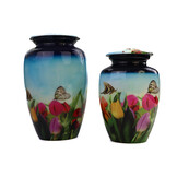 Vlinder sky urn - medium