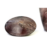 Urn met grijs marmereffect - medium