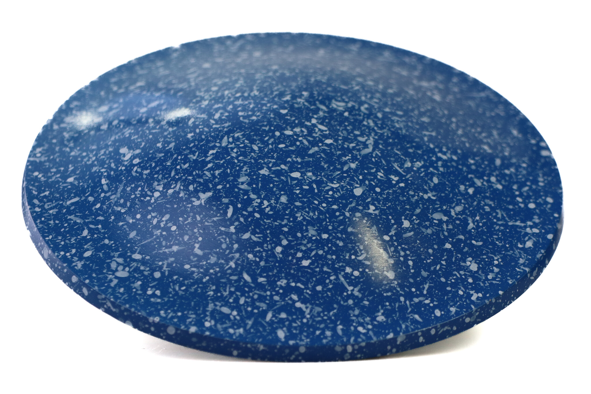 Urn met blauw hardsteen effect - medium