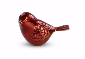 Vogel urn - rood