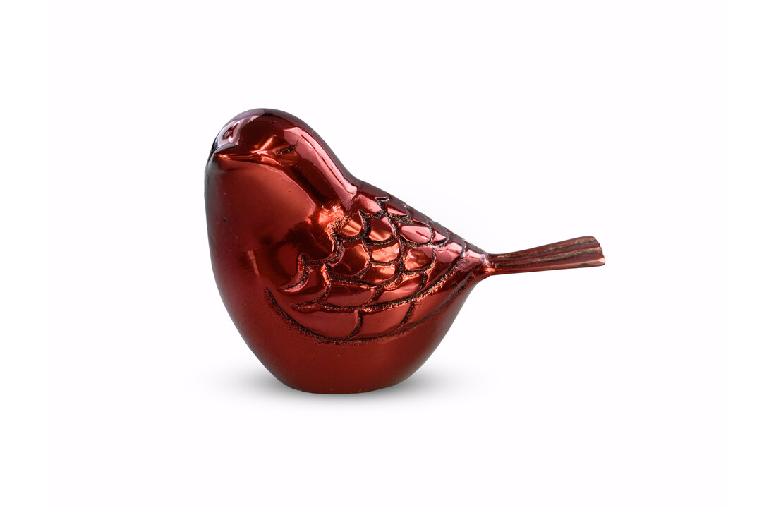Vogel urn - rood