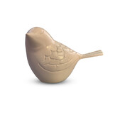 Vogel urn - zachtroze