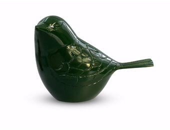 Vogel urn - groen