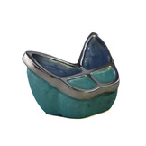 Vlinder mini urn - blauw