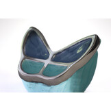 Vlinder mini urn - blauw